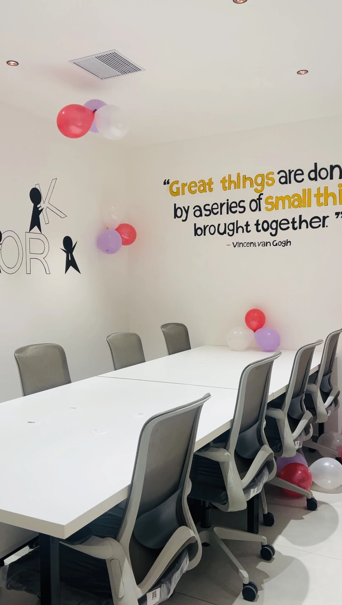 Office interior details at ENVINTO